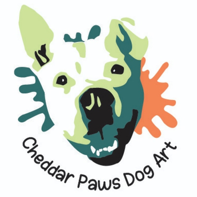 Cheddar Paws Dog Art